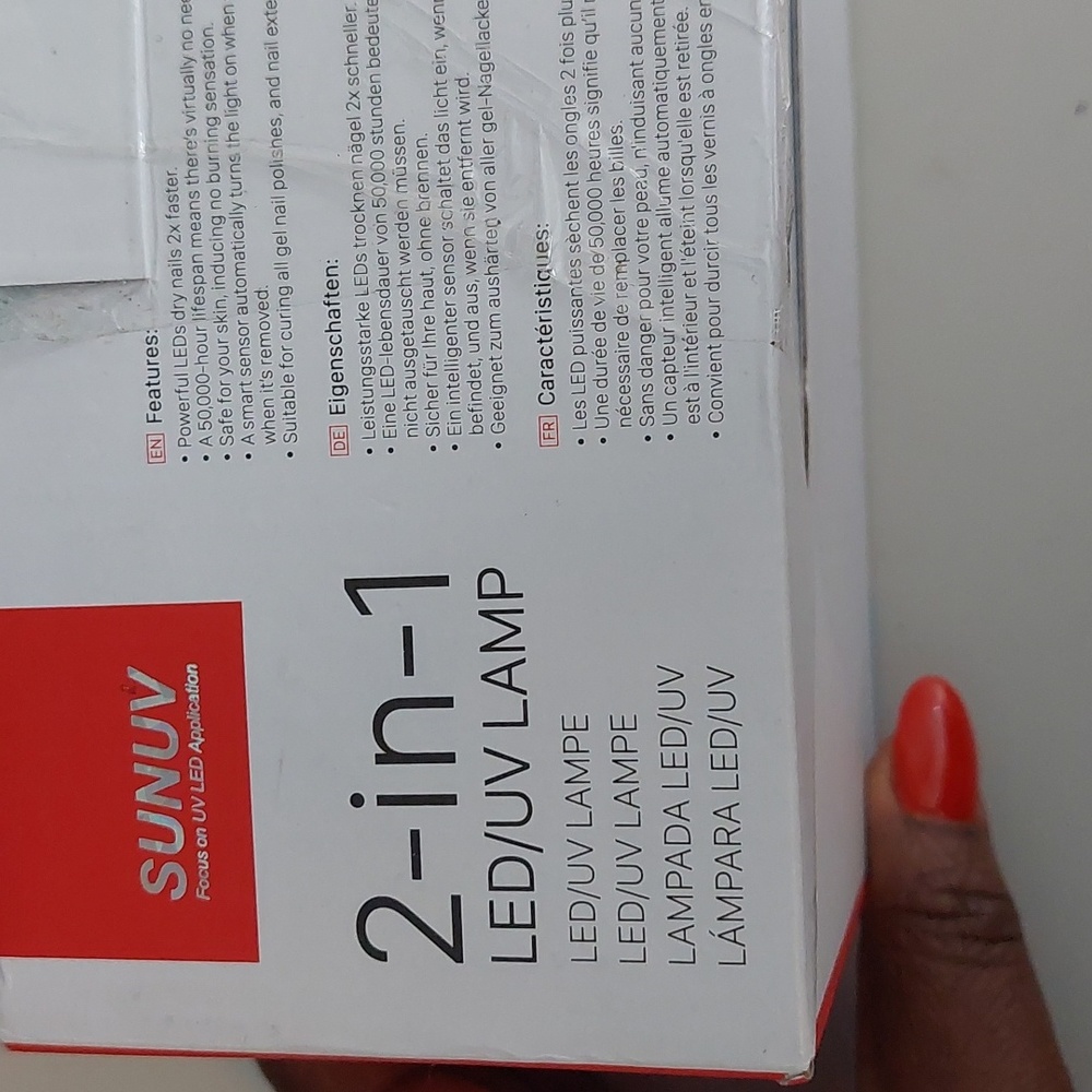 SUN UV LED NAIL LAMP